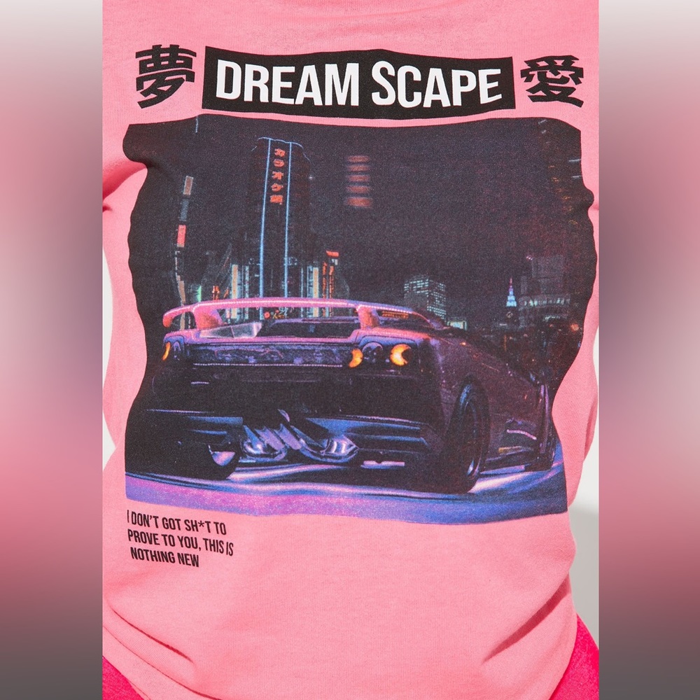 $13 PINK LONG SLEEVE T-SHIRT